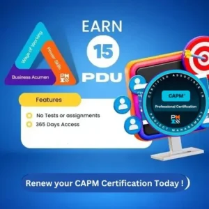 15 PDU for CAPM® Renewal image