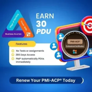 30 PDU Pack for PMI-ACP® Renewal image