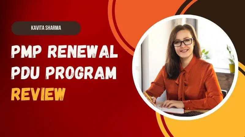 Kavita Sharma PMP Renewal image