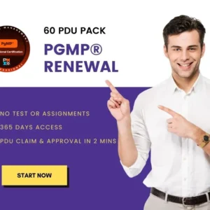 60 PDU PgMP Renewal Pack image