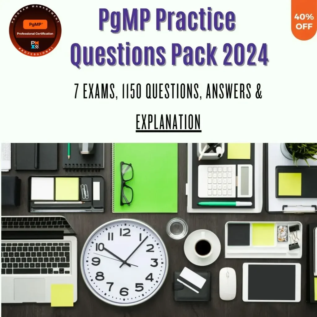 PgMP Practice Questions image