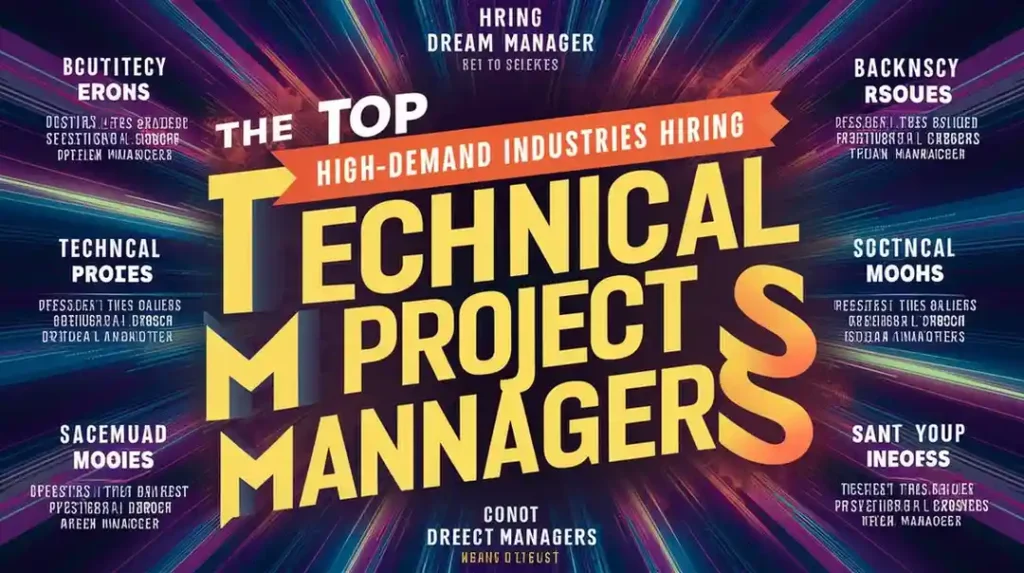 10 High-Demand Industries Hiring Technical Project Manager jobs in 2026: Land Your Dream Role 3 10 High-Demand Industries Hiring Technical Project Manager jobs in 2025 Land Your Dream Role