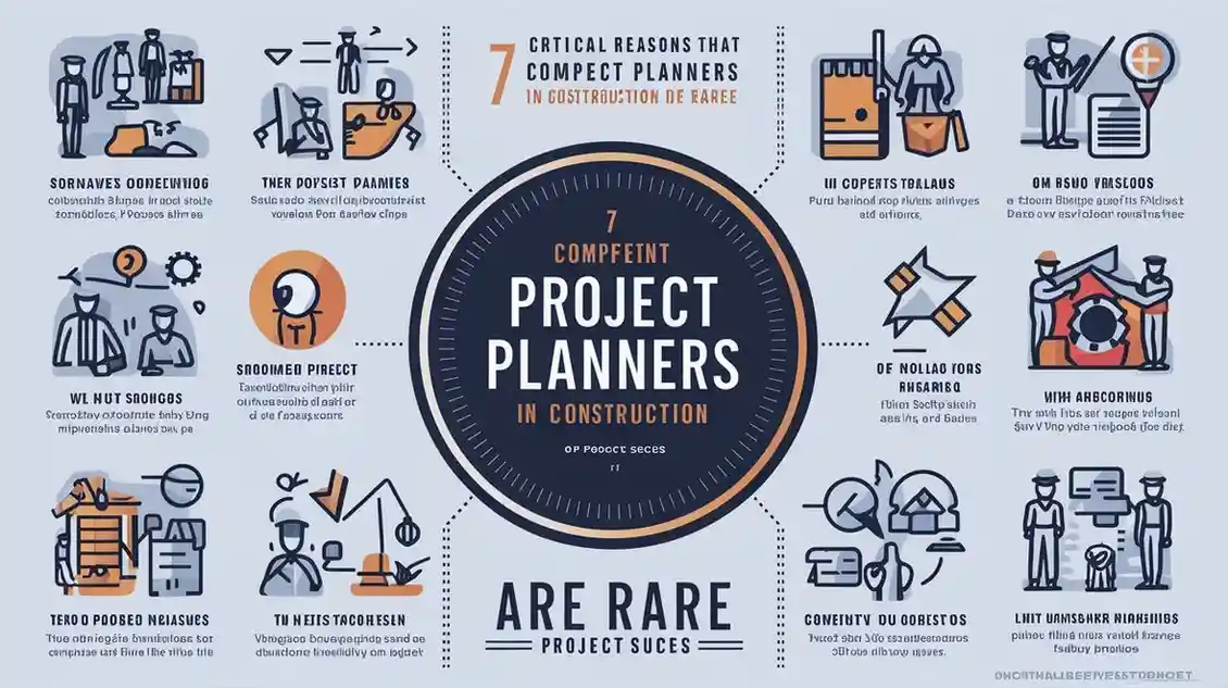 7 Critical Reasons Competent project planners in construction are Rare—and How to Fix It