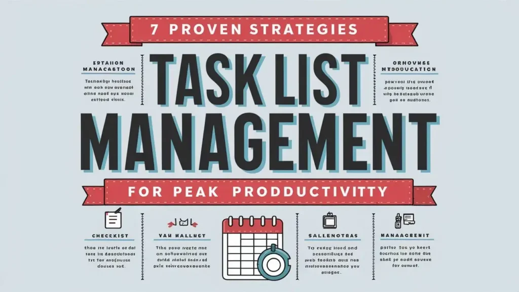 7 Proven Strategies to Optimize Task List Management for Peak Productivity 9 7 Proven Strategies to Optimize Task List Management for Peak Productivity