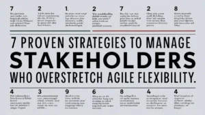 7 Proven Strategies to Manage Stakeholders Who Overstretch Agile Flexibility