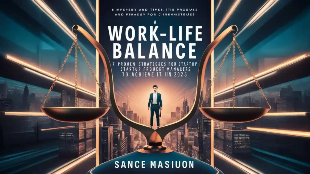 A Work-Life Balance: 7 Proven Strategies for Startup Project Managers to Achieve It in 2026 6 A Work-Life Balance 7 Proven Strategies for Startup Project Managers to Achieve It in 2025