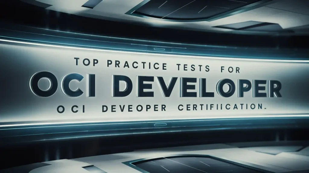 Top Practice Tests for OCI Developer Certification: Unlock Your Success and Simplify Your Exam Prep 2 Top Practice Tests for OCI Developer Certification Unlock Your Success and Simplify Your Exam Prep