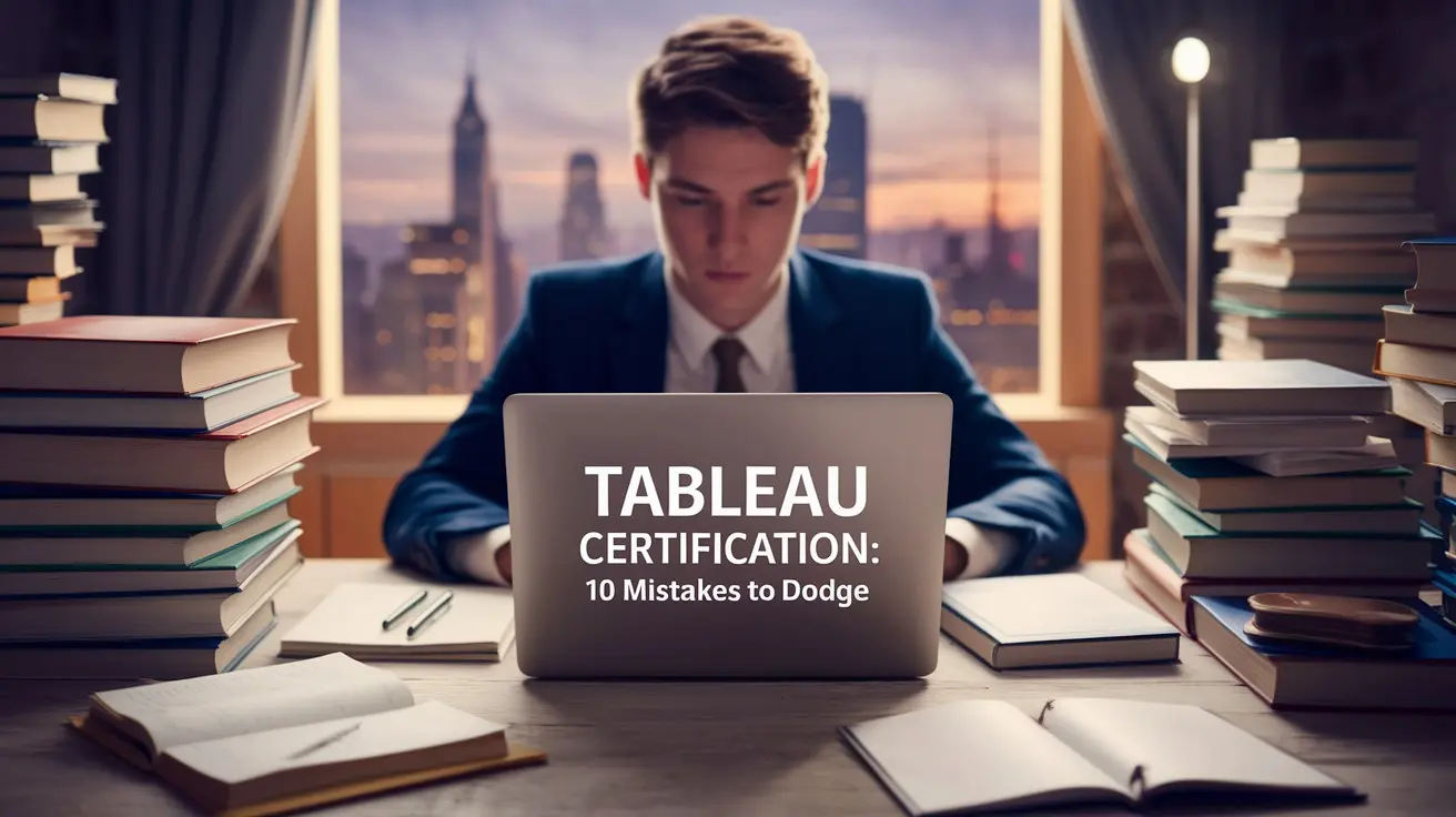 Top 10 Common Mistakes to Avoid for the Tableau Certified Data Analyst Certification