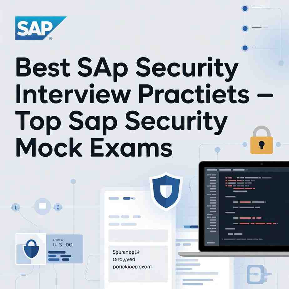 Best SAP Security Interview Preparation Mock Tests(2026) – Top SAP Security Practice Tests 1 SAP Security Interview Preparation Mock Tests