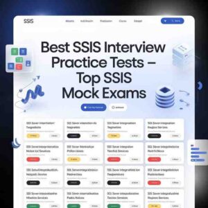 SSIS Interview Mock Tests