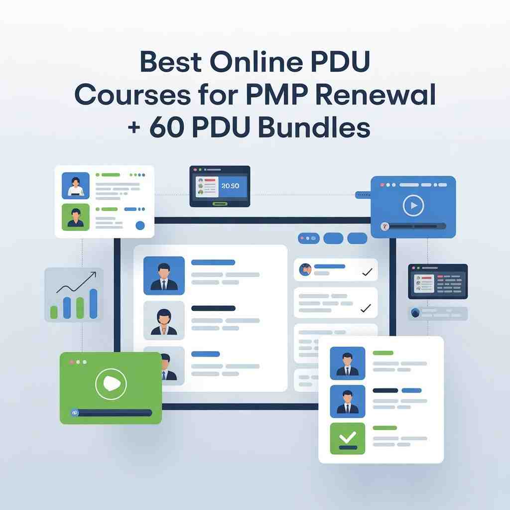 best online PDU courses for PMP renewal