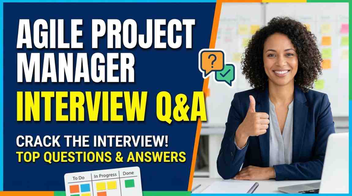agile project manager interview questions