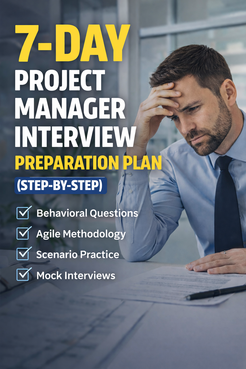 project manager interview preparation plan