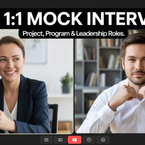 project manager and leadership role mock interview