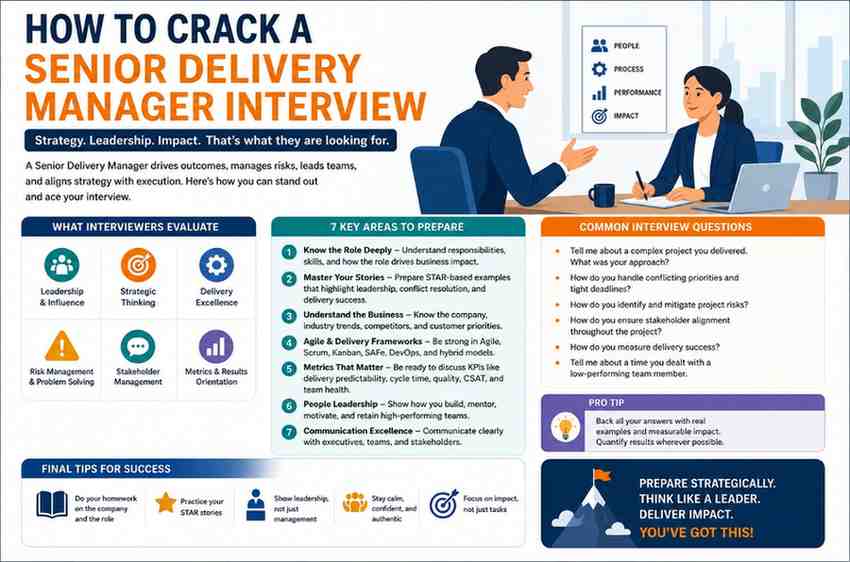 senior delivery manager interview