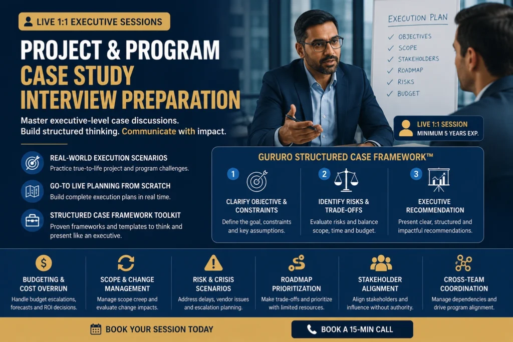 project program case study interview preparation