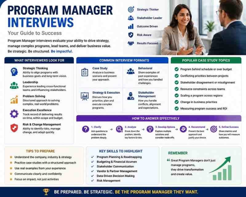 program manager case study interview