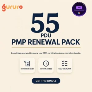 image of 55 PDU PMP Renewal Pack