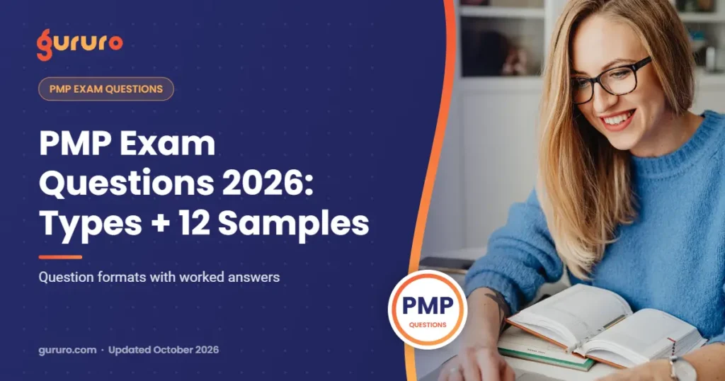 PMP Exam Questions 2026: Types + 12 Samples – Gururo
